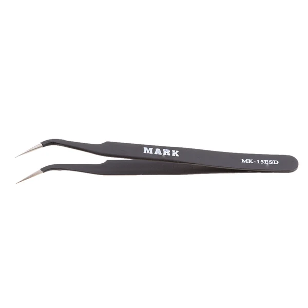 Fashionable Maxbell 1 Piece Professional Multi-purpose Metal Anti-Static X-type Pointed Tweezers Repair Tool for iPhone X 8 8 Plus Samsung Galaxy S8 S8 Smart Phones iPads Laptops Classic