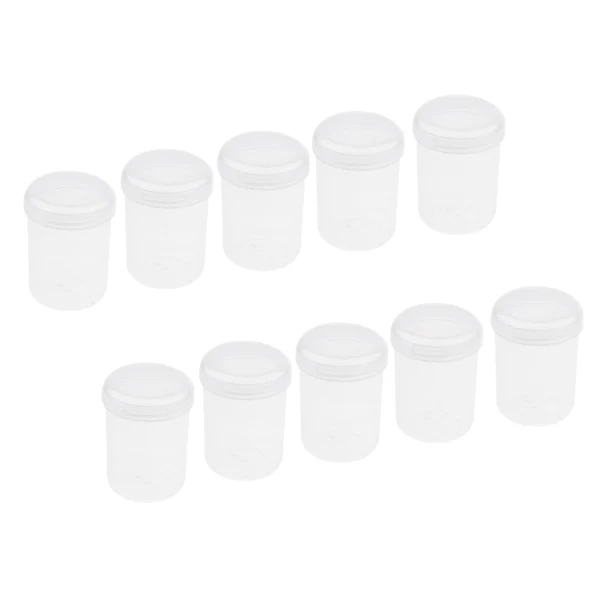 Long-Lasting Maxbell 10pcs 20g Makeup Container Cosmetic Lotion Cream Gel Jars Clear Containers Smooth