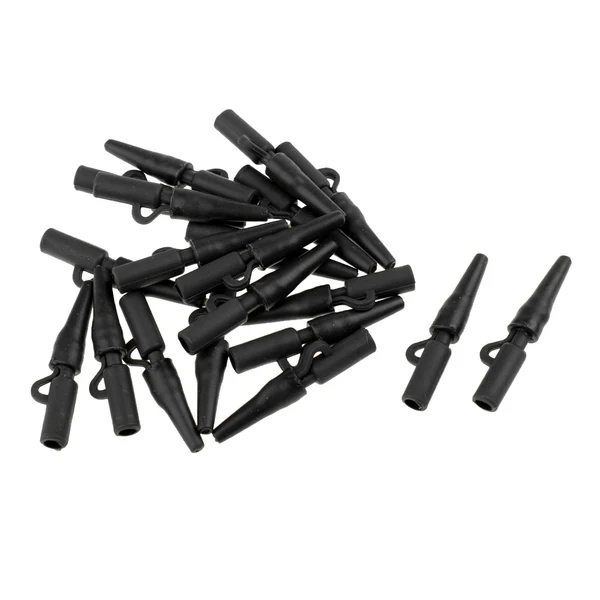 Reusable Maxbell 20 Pieces 3.5cm Carp Fishing Tackle Kit Rubber Safety Lead Clip with Tail Quick Change Eco-Friendly