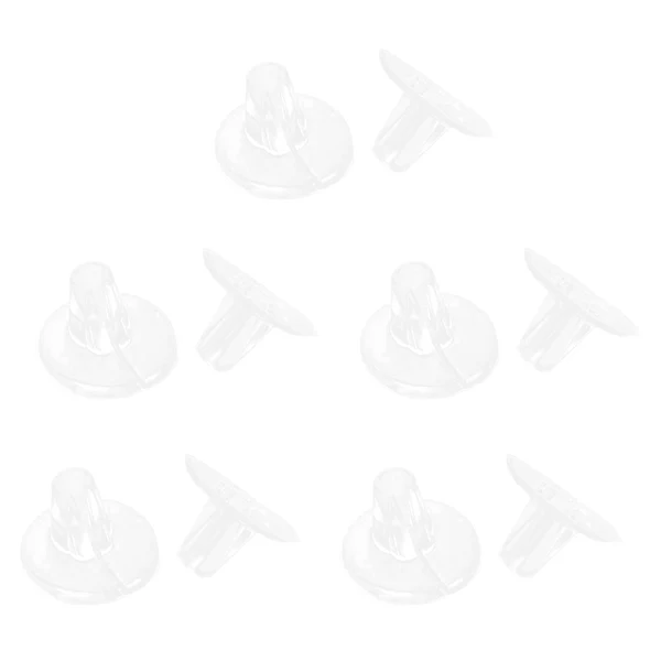 Practical Maxbell 5 Pairs Clear Silicone Gel Flip Flop Toe Protector Guards Consistent