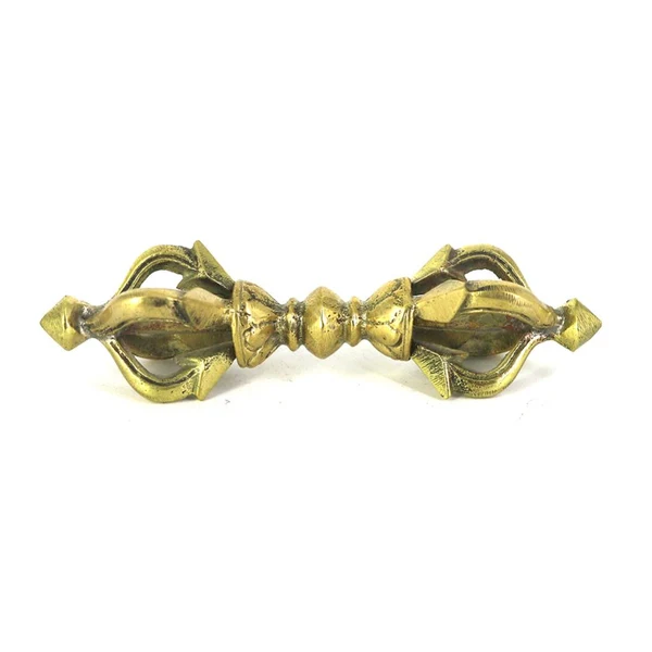 Superior Maxbell Tibet Buddhism Dorje Vajra Amulet Copper 9cm Five Shares Dorje Vajra Pestle Stylish