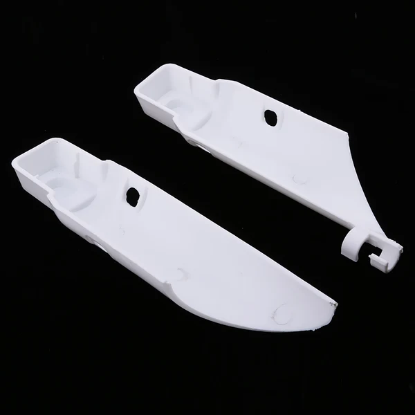 Premium Maxbell White Motorcycle Fork Guard Forks Cover Set for Honda CRF50 CRF 50 Plastic Long-Lasting