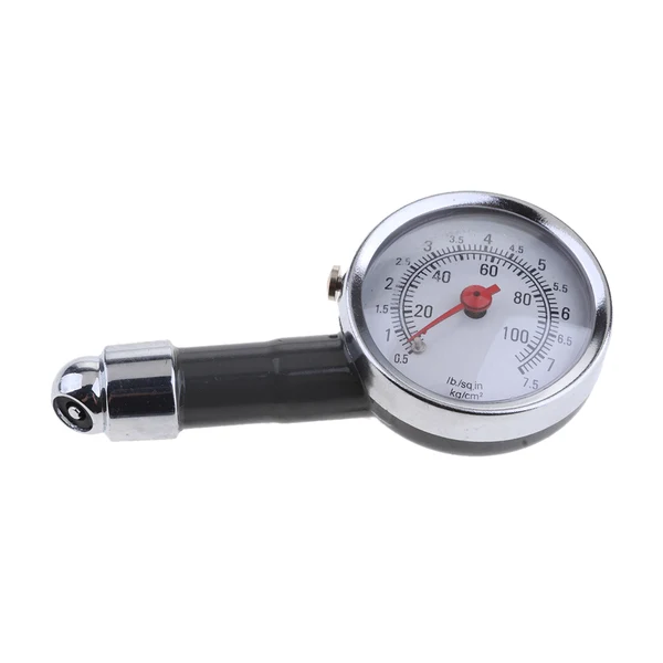 Exclusive Maxbell 0-100PSI Tire Tyre Air Pressure Gauge Tester for Auto Car Motorcycle Flexible