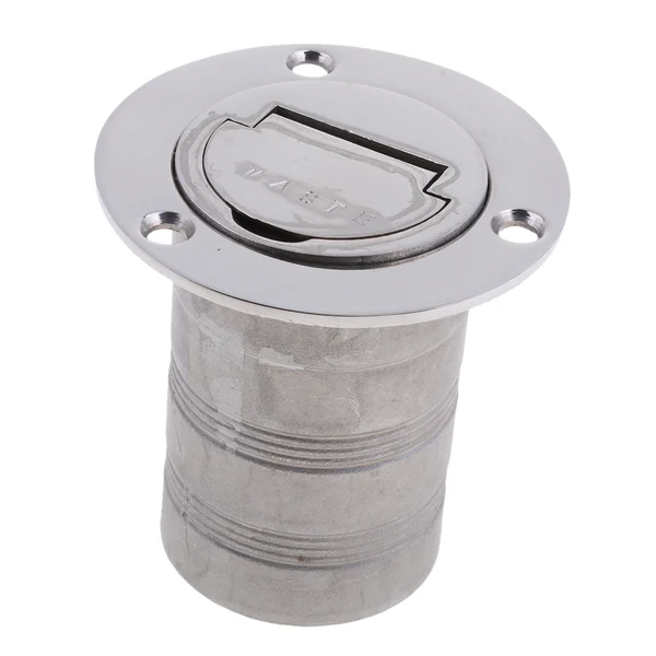 High-Performance Maxbell Deck Filler Boat 50mm 316 Marine Grade Stainless Steel Waste Flush Mount Luxury