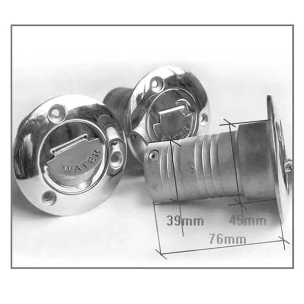 High-Performance Maxbell 38mm Boat Deck Fuel Filler Keyless Cap Yacht Car Fill 316 Stainless Steel Original