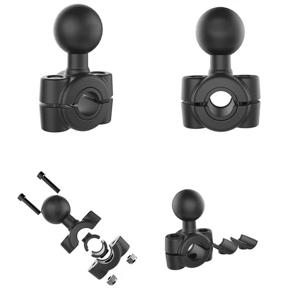 Natural Maxbell Motorcycle Plastic 3.54 To 8.66 Diameter Handlebar Base With 1 Ball Traditional