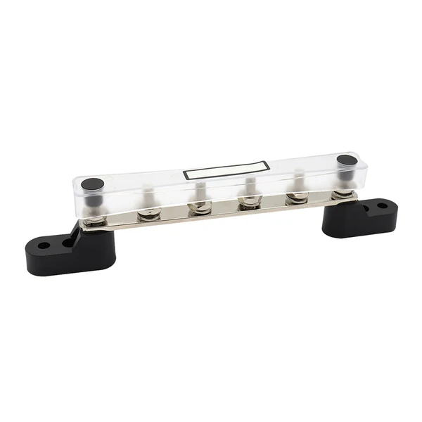 Optimized Maxbell 1 Piece Bus Bar 6 Way Electrical Terminal Single Junction Box M6 Stud Kit Excellent