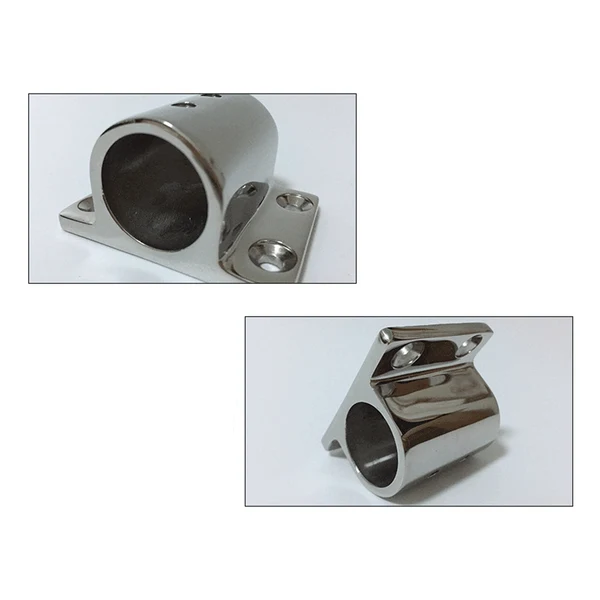 Exceptional Maxbell Stainless Steel Boat Hand Rail Fitting 7 8 22mm Rectangle Base Hardware Official