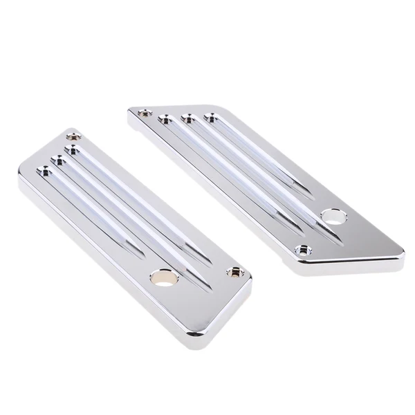 Contemporary Maxbell Chrome Billet Latch Cover For Harley Touring Saddlebag 93-13 Recyclable