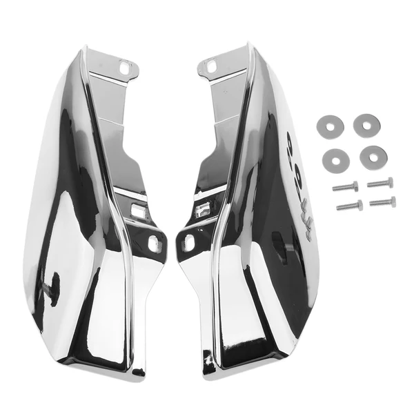 Artisan Maxbell Chrome Mid Frame Air Heat Deflectors Trim For Harley Street Electra Glide Flexible