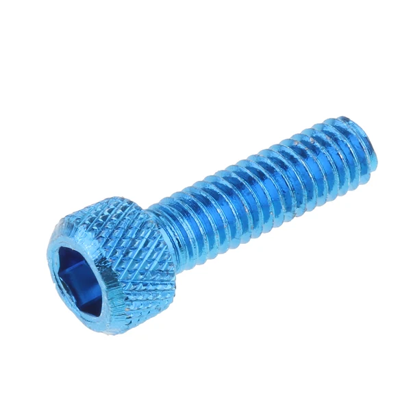 Premium Material Maxbell 10pcs M6 x 20mm Pitch Alloy Steel Hex Bolt Socket Head Cap Screws Blue High-End