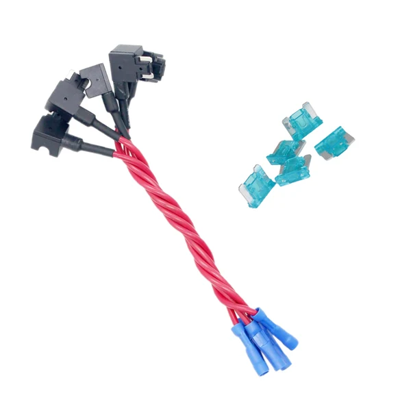 Proven Maxbell 5x Mini TAP Add-a-circuit Car ACN Low Profile Blade Style 15A Fuse Holder Functional