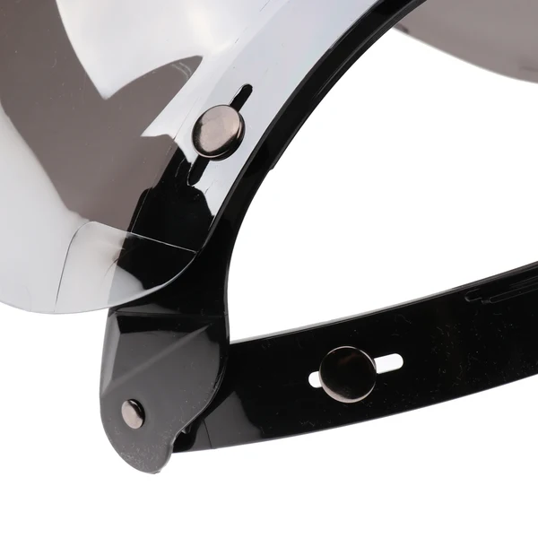 Fashionable Maxbell Flip Up 3-Snap Bubble Shield Half Open Face Helmet Visor UV Lens Windshield Official
