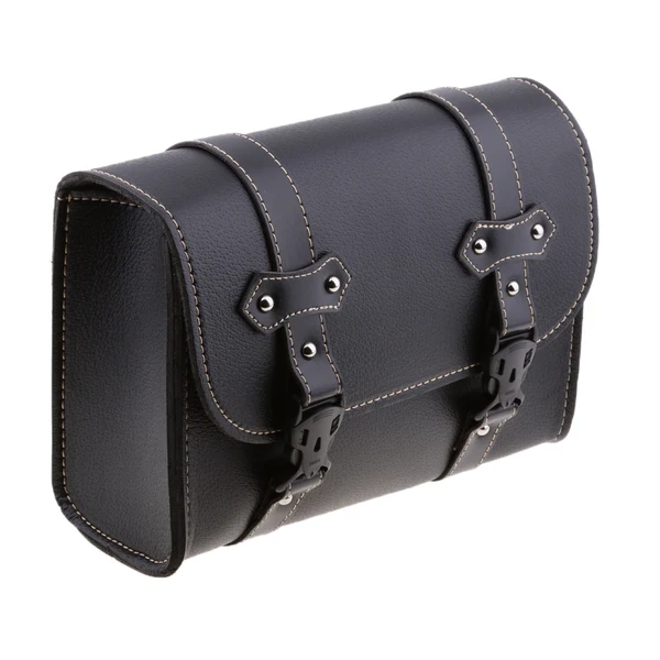 Unique Maxbell Motorcycle Tool Bag Saddle Bag PU Leather Storage Pouch For Harley Trusted