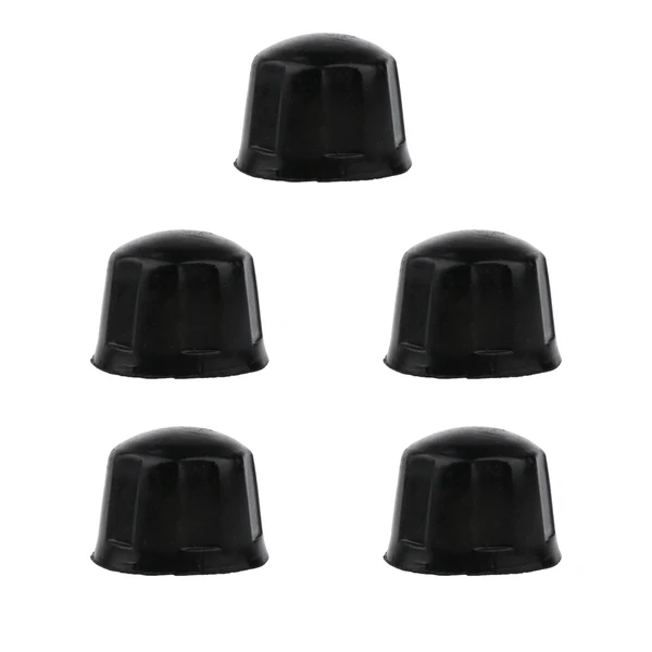 Reliable Maxbell 5pcs Rubber Tyre Valve Stem Cap Dust Proof Valve Cover for Scooter Karting Trucks Lightweight