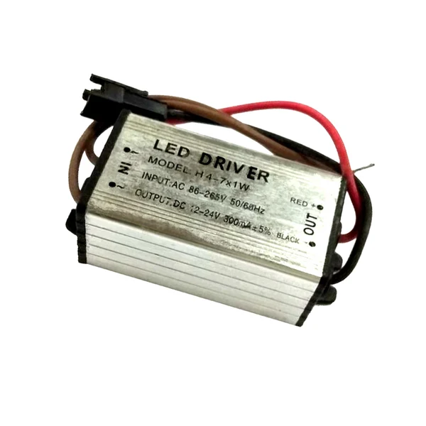 Fashionable Maxbell 4-7W LED Constant Current Driver Power Supply AC 85-265V To DC 12-24V 300mA Lightweight