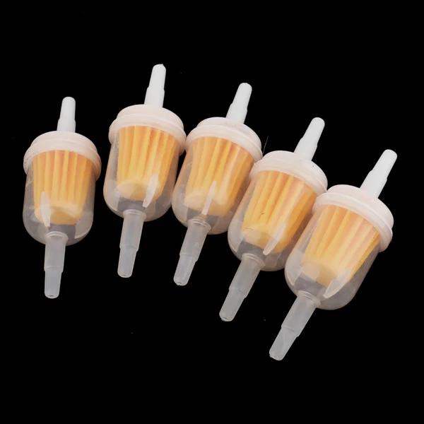 Responsible Maxbell 10pcs Universal Motorcycle Inline Gas Oil Fuel Filter for 1 4'' 5 16'' Fuel Line Professional