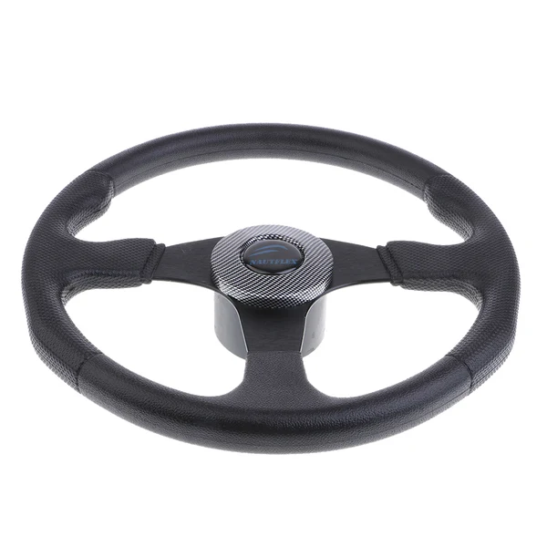 High-Performance Maxbell Boat Steering Wheel Aluminum 13.4 3 4 Marine Yacht Sport Wheel Hub Black Reusable
