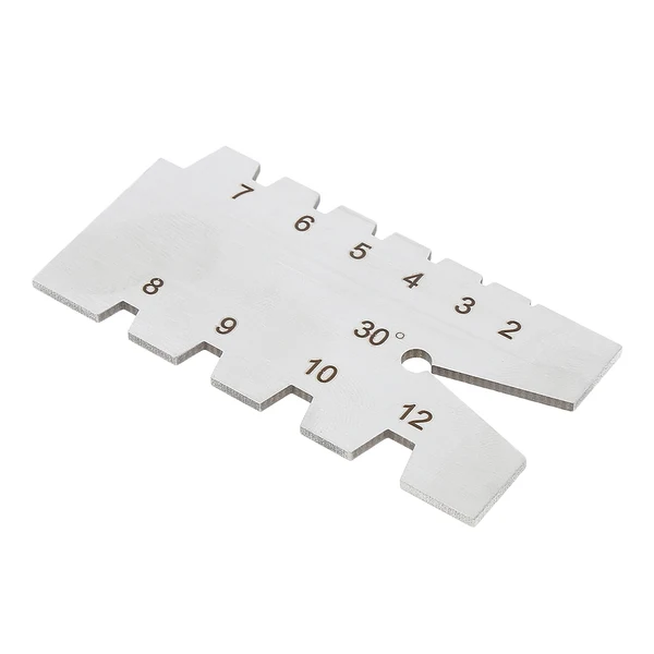 Reusable Maxbell Screw Thread Gauge Metric 30 Degree Grinding Gage Inspection Tools S S Prestigious