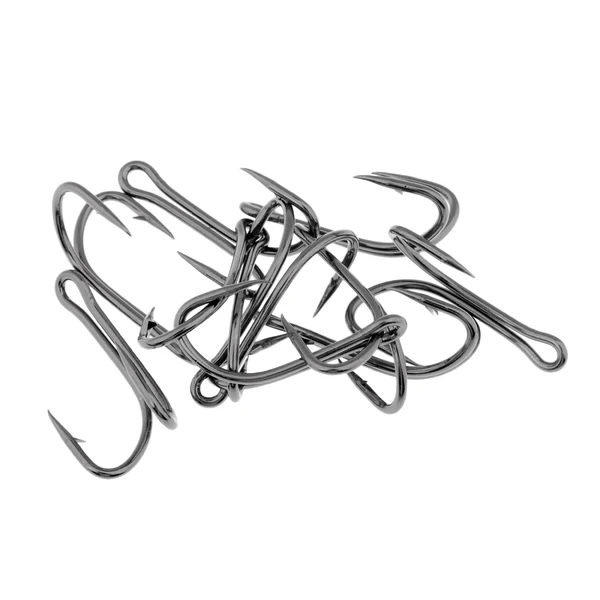 World-Class Maxbell 10 Pieces High carbon steel Double hooks Strong Dual Fishing hooks Frog Toad Fish Hook 28 Fine Crafted