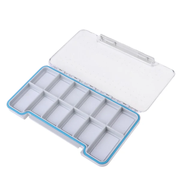 Exceptional Maxbell Plastic Slim Waterproof Fly Fishing Tackle Box Flies Case Storage 18.7x10.2x1.7 cm 7.4x4.0x0.7 inch Quality