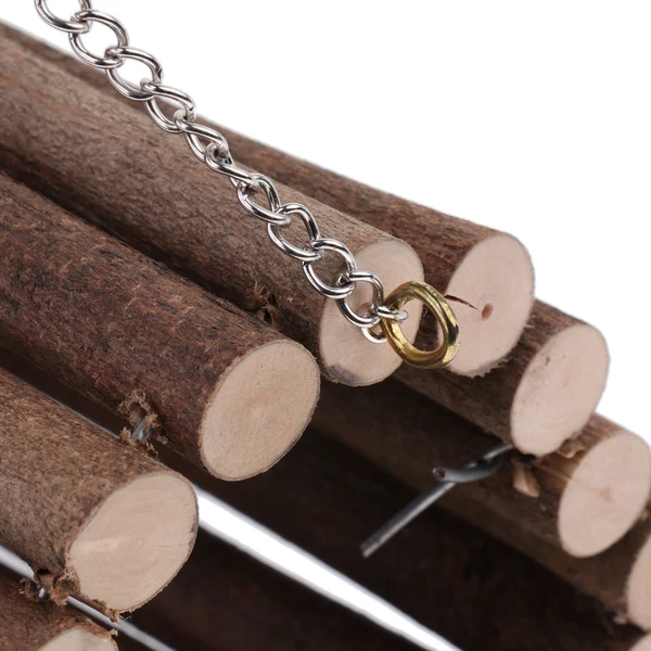 Stylish Maxbell Wooden Small Animal Hammock Hanging Bed Cage Home for Hamster Squirrel Bird Original Design