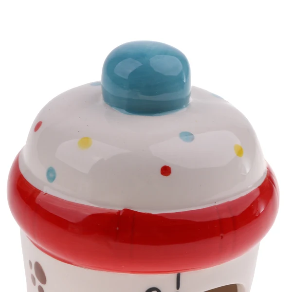 Carefully Designed Maxbell Baby Bottle Shape Hamster Summer House Cage Mini Cool Hideout Hut Sleeping Bed Nest Cooling Bed Ceramic Critter Bath for Dwarf Hamster Mouse Squirrel Guinea Pig Ferret etc Proven