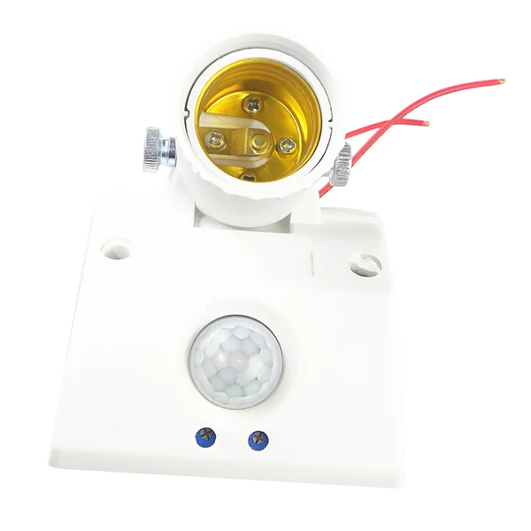 Top-Quality Maxbell AC 110V-240V Infrared PIR Motion Sensor LED E27 Lamp Bulb Holder Switch for Indoor Aisle Garage Superior