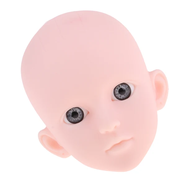 Outstanding Maxbell 1 4 BJD Female Doll Head Sculpt with Gray Eyes DIY Parts High Quality Plastic Advanced