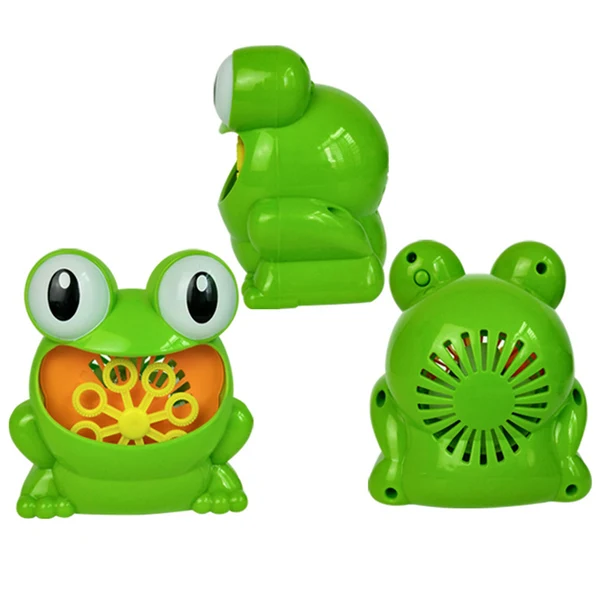 Carefully Designed Maxbell Portable Cute Frog Automatic Bubble Machine Blower Maker Children Summer Outdoor Camping Toy Play Fun Smart