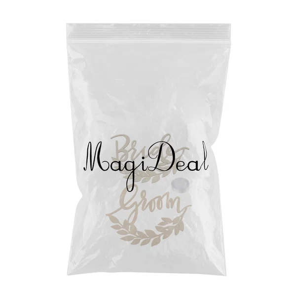 Refined Maxbell 2 Pieces Bride Groom Leaves Wooden Hanging Decor Wedding Chair Sign Unique