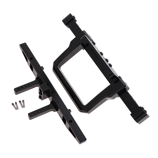 Comfortable Maxbell Metal Front Rear Bumper Bull Bar Kit for TRAXXAS TRX4 1 10 RC Rock Crawler Long-Lasting