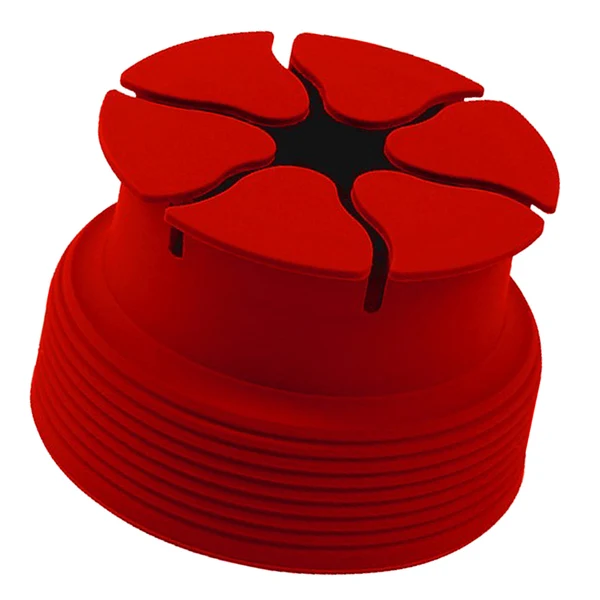 Pure Maxbell Silicone Mini Holder Storage Winder Case Stretch Earbud Earphone Wrap Red Reusable