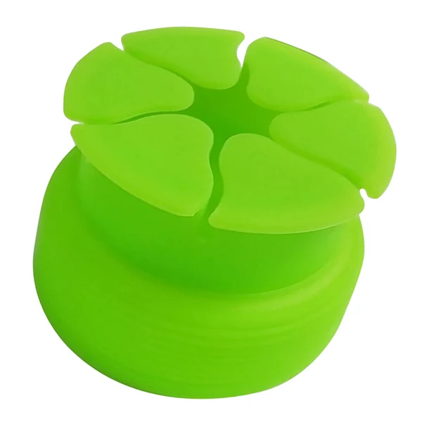 High-End Maxbell Silicone Mini Holder Storage Winder Case Stretch Earbud Earphone Wrap Green Lightweight