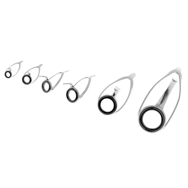 Innovative Maxbell 6Pcs Fishing Rod Eye Ring Double Leg Guide for Spinning Lure Rod Sustainable