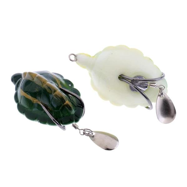 Expertly Made Maxbell 5Pcs Topwater Fishing Lure Hook Baits Crankbait Spinner Tortoise with Spoon Stylish