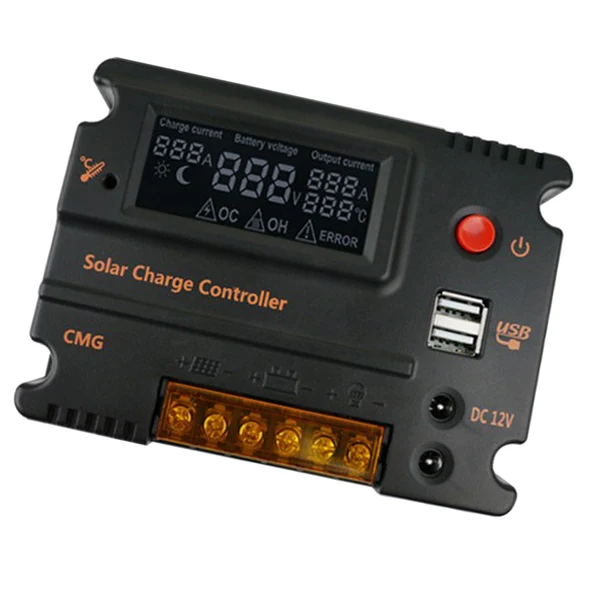 Dependable Maxbell 20A MPPT PWM Controller Waterproof Solar Charge Controller w LCD Display and LED Bar Crafted