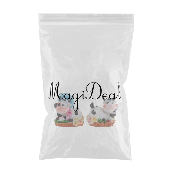 Trendy Maxbell Mini Couple Cow Fairy Garden Supplies Micro Landscape Flowerpot Decor Miniature Collectible Crafted