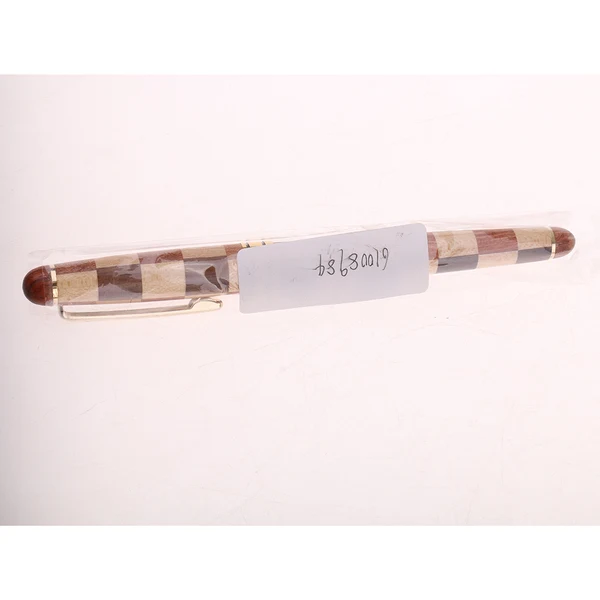 Classic Maxbell Vintage Wooden Rollerball Pen Gel Pen with Clip Portable Reusable Writing Tools for Student Stationery Certified