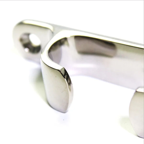 Sophisticated Maxbell Stainless Steel S.S. Straight Boat Yacht Deck Line Dock Rope Cleat Chock 5 Professional