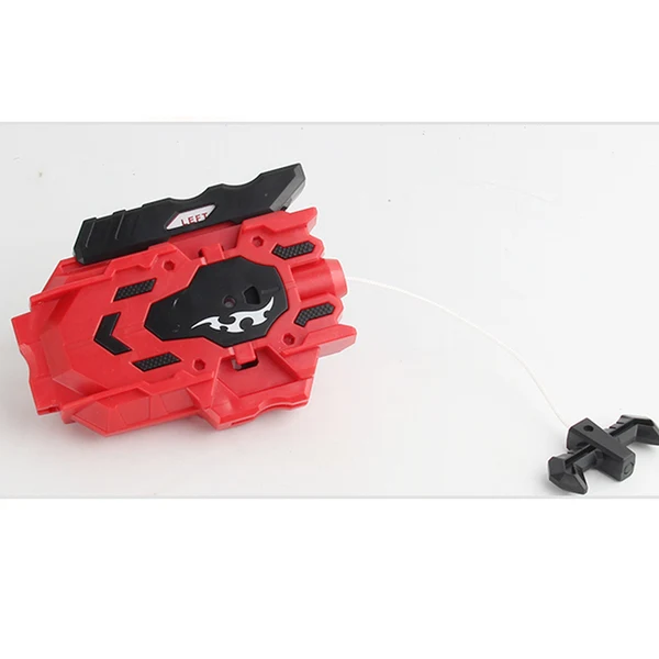 Innovative Maxbell Double Steering Left Right Spin String Launcher For Burst Spinning Top Character Toy Rapidity Fight Master Accessories - Red Versatile