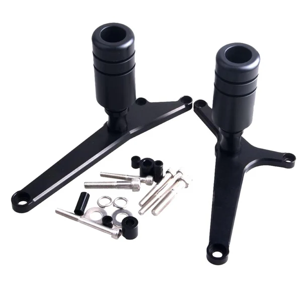 Original Design Maxbell 2x Falling Protector Motorcycle Frame Slider Anti-Crash Cap Engine Protection for KTM RC390 2014-2017 Clean