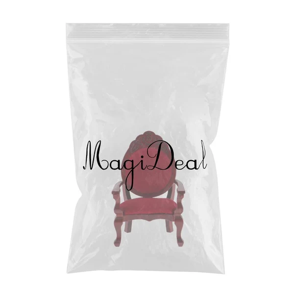 Responsible Maxbell 1 12 Dollhouse Miniature Furniture Decor Rosewood Armchair Red Fairy Garden Accessory Professional