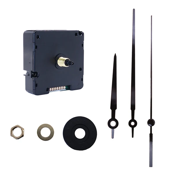 Elegant Maxbell Plastic Quartz Wall Clock Movement Mechanisms with 3 Hands Kit for DIY Clock for Watchmaker Unique