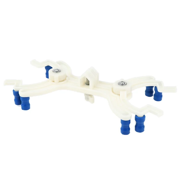 World-Class Maxbell Plastic Double Buret Clamp For Lab Titration Stand Kit Stable And Durable Convenient