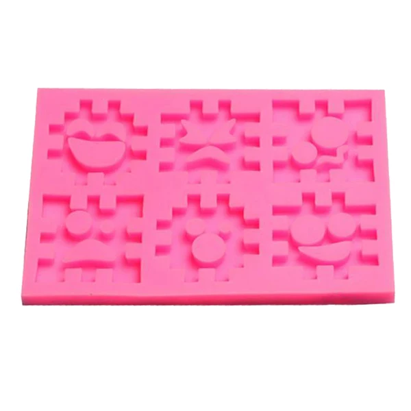 Effective Maxbell Various Smiling Face Cakes Mould - Chocolate Making Mold - Fondant Cake Decorating - DIY Baking Decor - Durable and Flexible Artisan