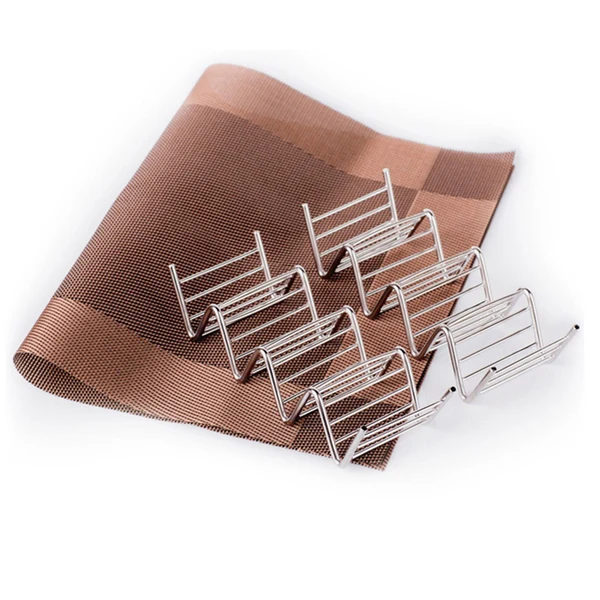 Minimalist Maxbell Taco Shell Holder Tortilla Stand Rack Stainless Steel Tray Holds 3 4 Tacos Verified