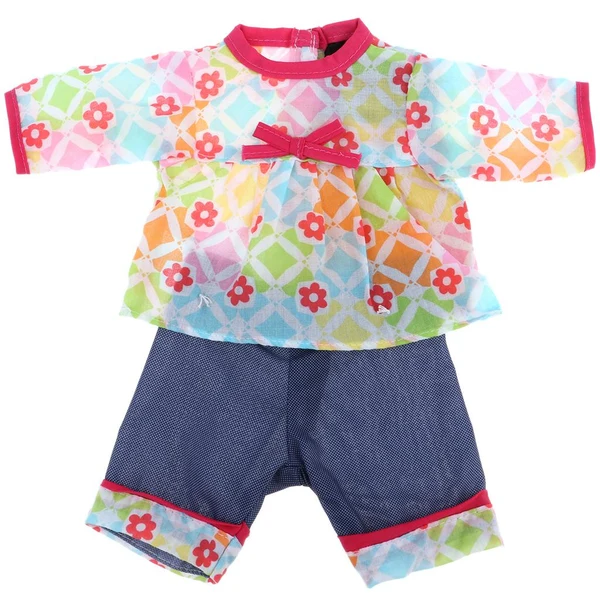 Outstanding Maxbell Cute Two-pieces Casual Outfits Floral Top And Pants For 18 Inch Our Generation Girl Doll Smooth