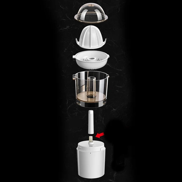 Authentic Maxbell Portable Electric Juicing Cup 250ml Cordless Juicer for Lemon Outdoor Green Responsible
