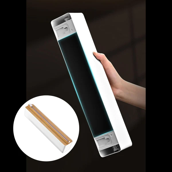 Reliable Maxbell Household Cling Film Cutting Box Adjustable Kitchen Tool Cafe Home as shown Top-Quality